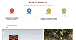 Desktop Screenshot of carl.sandiego.edu